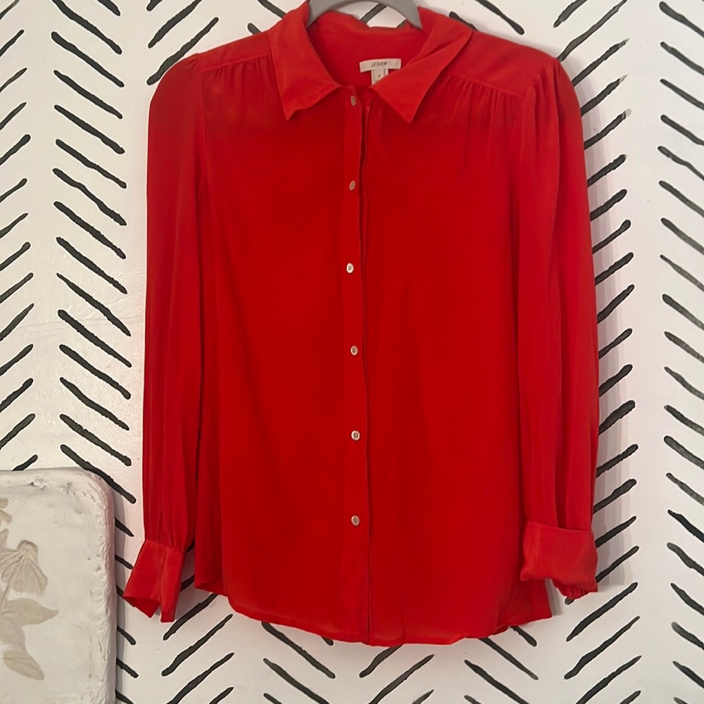 [J.CREW] Silk Blouse
